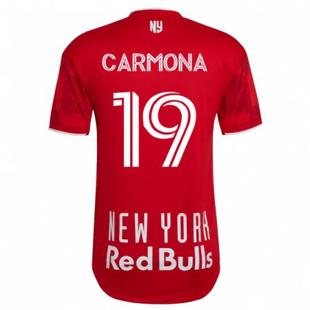 Kandiny Niño Camiseta Wikelman Carmona #19 Beige-Dorado 2ª Equipación 2023/24 La Camisa Chile