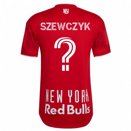Kandiny Niño Camiseta Tobias Szewczyk #0 Beige-Dorado 2ª Equipación 2023/24 La Camisa Chile