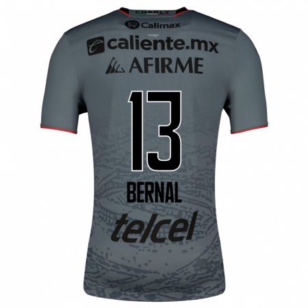 Kandiny Niño Camiseta Mayra Pelayo-Bernal #13 Gris 2ª Equipación 2023/24 La Camisa Chile