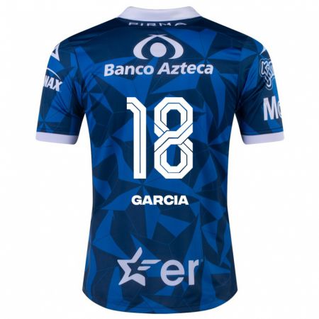 Kandiny Niño Camiseta Luis García #18 Azul 2ª Equipación 2023/24 La Camisa Chile