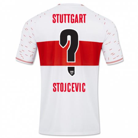 Kandiny Hombre Camiseta Martin Stojcevic #0 Blanco 1ª Equipación 2023/24 La Camisa Chile