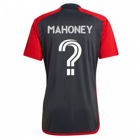 Kandiny Hombre Camiseta Adrian Mahoney #0 Gris 1ª Equipación 2023/24 La Camisa Chile