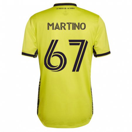 Kandiny Hombre Camiseta Ben Martino #67 Amarillo 1ª Equipación 2023/24 La Camisa Chile