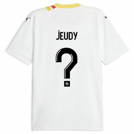 Kandiny Hombre Camiseta Sherly Jeudy #0 Negro 2ª Equipación 2023/24 La Camisa Chile