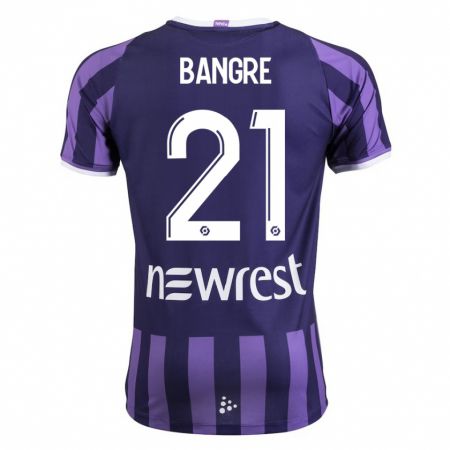 Kandiny Hombre Camiseta Mamady Bangré #21 Morado 2ª Equipación 2023/24 La Camisa Chile