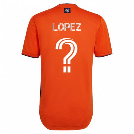 Kandiny Hombre Camiseta Jeffery López #0 Negro 2ª Equipación 2023/24 La Camisa Chile