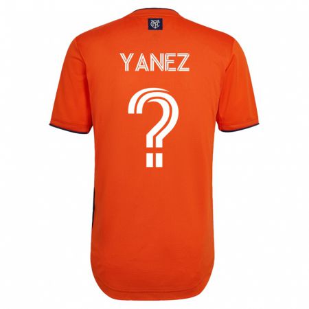 Kandiny Hombre Camiseta Zidane Yañez #0 Negro 2ª Equipación 2023/24 La Camisa Chile