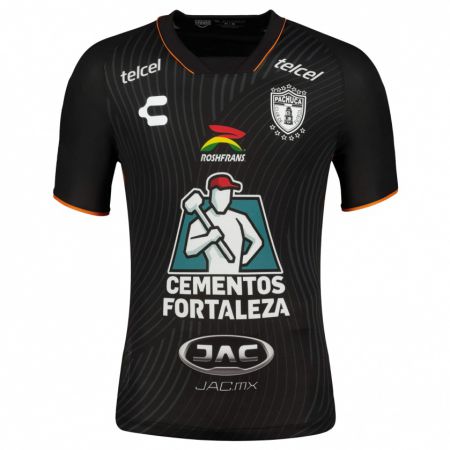 Kandiny Hombre Camiseta Leonardo Vílchis #112 Negro 2ª Equipación 2023/24 La Camisa Chile