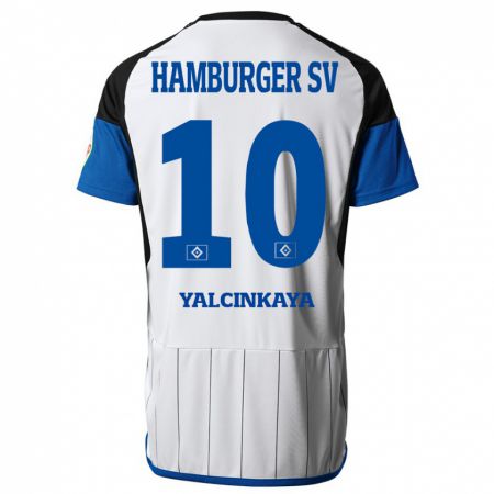 Kandiny Mujer Camiseta Bilal Yalcinkaya #10 Blanco 1ª Equipación 2023/24 La Camisa Chile
