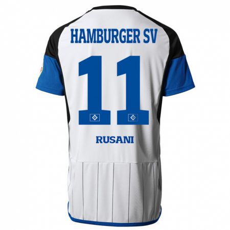 Kandiny Mujer Camiseta Yasin Rusani #11 Blanco 1ª Equipación 2023/24 La Camisa Chile