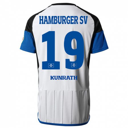 Kandiny Mujer Camiseta Lina Kunrath #19 Blanco 1ª Equipación 2023/24 La Camisa Chile