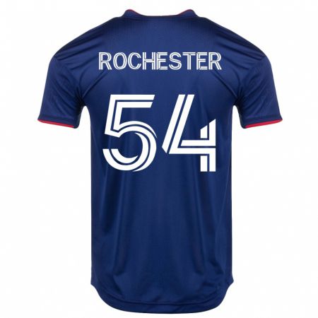 Kandiny Mujer Camiseta Lamonth Rochester #54 Armada 1ª Equipación 2023/24 La Camisa Chile