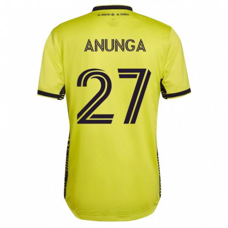 Kandiny Mujer Camiseta Tah Anunga #27 Amarillo 1ª Equipación 2023/24 La Camisa Chile