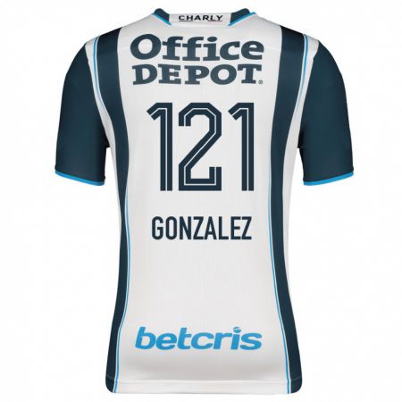 Kandiny Mujer Camiseta Cristian González #121 Armada 1ª Equipación 2023/24 La Camisa Chile