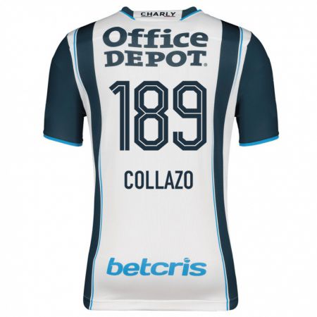 Kandiny Mujer Camiseta David Collazo #189 Armada 1ª Equipación 2023/24 La Camisa Chile