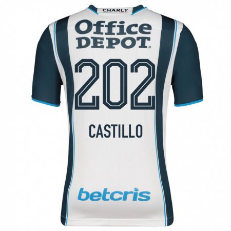 Kandiny Mujer Camiseta José Castillo #202 Armada 1ª Equipación 2023/24 La Camisa Chile