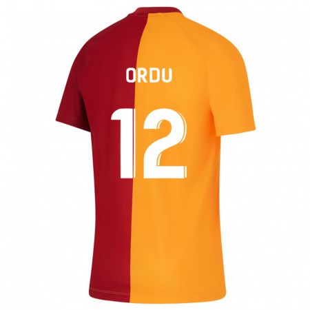 Kandiny Mujer Camiseta Atakan Ordu #12 Naranja 1ª Equipación 2023/24 La Camisa Chile