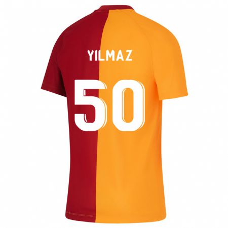 Kandiny Mujer Camiseta Jankat Yılmaz #50 Naranja 1ª Equipación 2023/24 La Camisa Chile