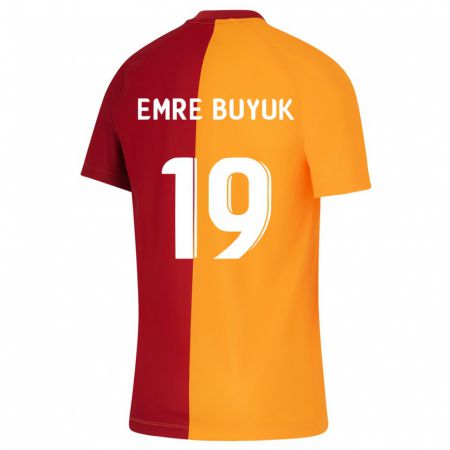 Kandiny Mujer Camiseta Enes Emre Büyük #19 Naranja 1ª Equipación 2023/24 La Camisa Chile