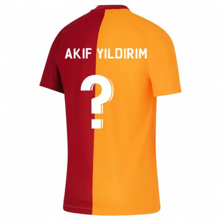 Kandiny Mujer Camiseta Mehmet Akif Yıldırım #0 Naranja 1ª Equipación 2023/24 La Camisa Chile