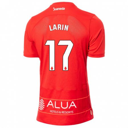 Kandiny Mujer Camiseta Cyle Larin #17 Rojo 1ª Equipación 2023/24 La Camisa Chile