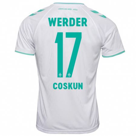 Kandiny Mujer Camiseta Boran-Firat Coskun #17 Blanco 2ª Equipación 2023/24 La Camisa Chile