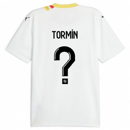 Kandiny Mujer Camiseta Sean Tormin #0 Negro 2ª Equipación 2023/24 La Camisa Chile