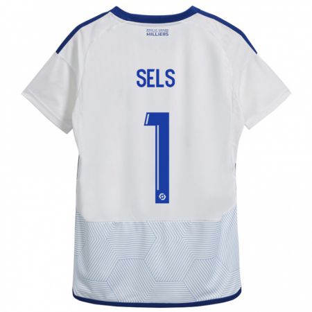 Kandiny Mujer Camiseta Matz Sels #1 Blanco 2ª Equipación 2023/24 La Camisa Chile