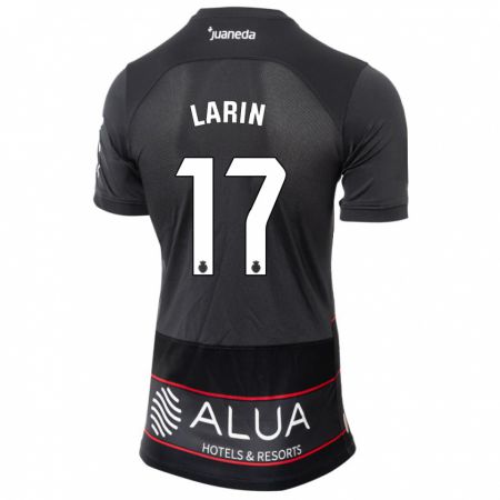 Kandiny Mujer Camiseta Cyle Larin #17 Negro 2ª Equipación 2023/24 La Camisa Chile