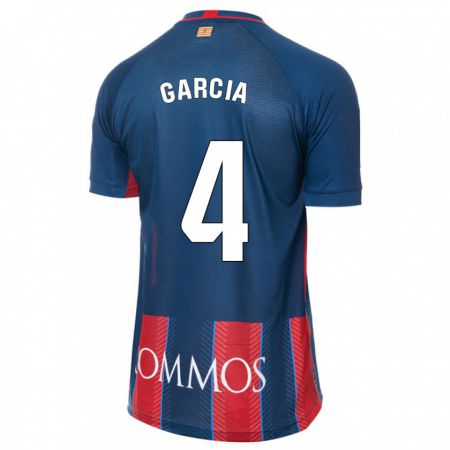 Kandiny Niño Camiseta Nacho García #4 Armada 1ª Equipación 2023/24 La Camisa Chile