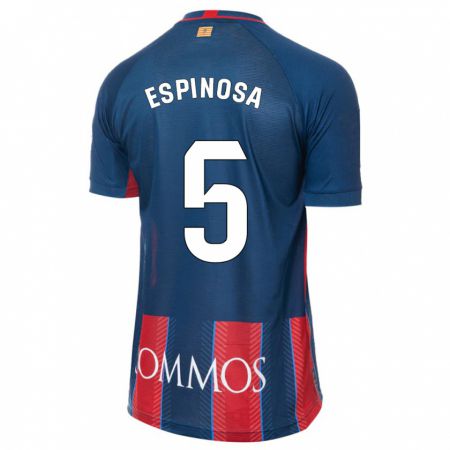 Kandiny Niño Camiseta Diego Espinosa #5 Armada 1ª Equipación 2023/24 La Camisa Chile