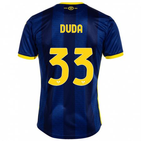 Kandiny Niño Camiseta Ondrej Duda #33 Armada 1ª Equipación 2023/24 La Camisa Chile