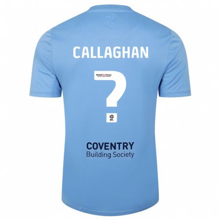 Kandiny Niño Camiseta Charlie Callaghan #0 Cielo Azul 1ª Equipación 2023/24 La Camisa Chile