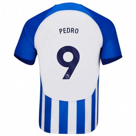 Kandiny Niño Camiseta João Pedro #9 Azul 1ª Equipación 2023/24 La Camisa Chile