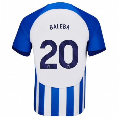 Kandiny Niño Camiseta Carlos Baleba #20 Azul 1ª Equipación 2023/24 La Camisa Chile