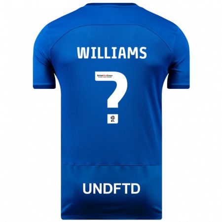 Kandiny Niño Camiseta Pharell Williams #0 Azul 1ª Equipación 2023/24 La Camisa Chile