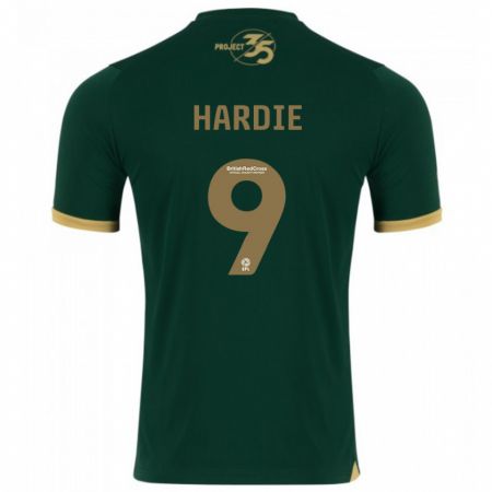 Kandiny Niño Camiseta Ryan Hardie #9 Verde 1ª Equipación 2023/24 La Camisa Chile