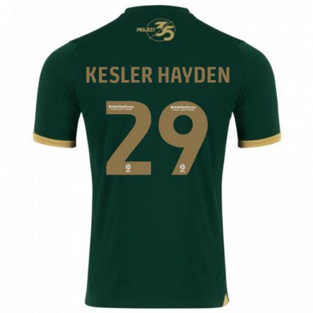 Kandiny Niño Camiseta Kaine Kesler-Hayden #29 Verde 1ª Equipación 2023/24 La Camisa Chile