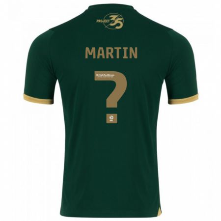 Kandiny Niño Camiseta Matthew Martin #0 Verde 1ª Equipación 2023/24 La Camisa Chile