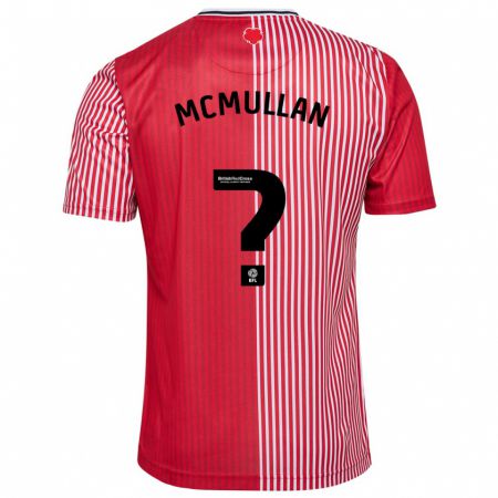 Kandiny Niño Camiseta Korban Mcmullan #0 Rojo 1ª Equipación 2023/24 La Camisa Chile