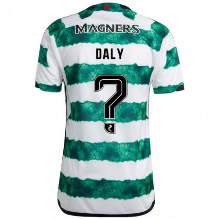 Kandiny Niño Camiseta Kayden Daly #0 Verde 1ª Equipación 2023/24 La Camisa Chile