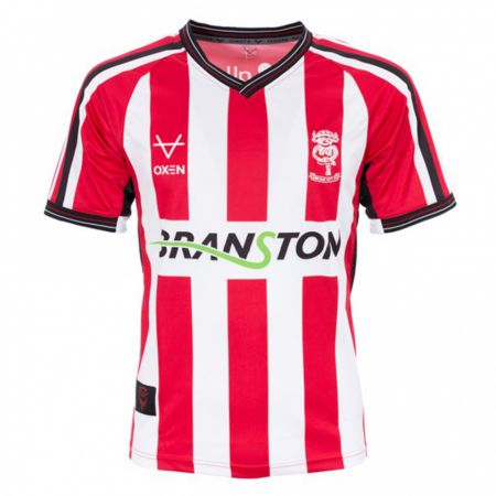 Kandiny Niño Camiseta Ethan Hamilton #11 Rojo 1ª Equipación 2023/24 La Camisa Chile