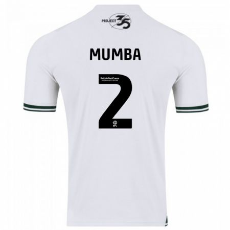 Kandiny Niño Camiseta Bali Mumba #2 Blanco 2ª Equipación 2023/24 La Camisa Chile