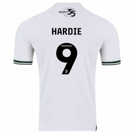 Kandiny Niño Camiseta Ryan Hardie #9 Blanco 2ª Equipación 2023/24 La Camisa Chile