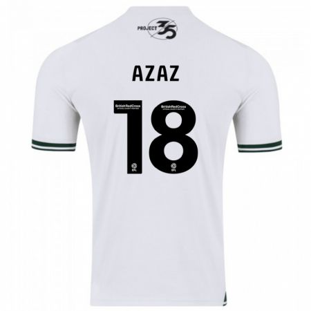 Kandiny Niño Camiseta Finn Azaz #18 Blanco 2ª Equipación 2023/24 La Camisa Chile