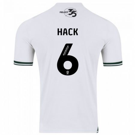 Kandiny Niño Camiseta Lucy Hack #6 Blanco 2ª Equipación 2023/24 La Camisa Chile