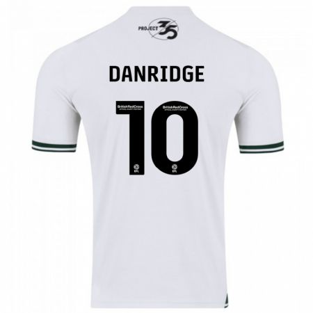 Kandiny Niño Camiseta Rebecca Danridge #10 Blanco 2ª Equipación 2023/24 La Camisa Chile