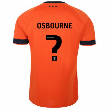 Kandiny Niño Camiseta Tyrese Osbourne #0 Naranja 2ª Equipación 2023/24 La Camisa Chile