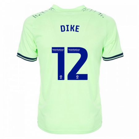 Kandiny Niño Camiseta Daryl Dike #12 Armada 2ª Equipación 2023/24 La Camisa Chile