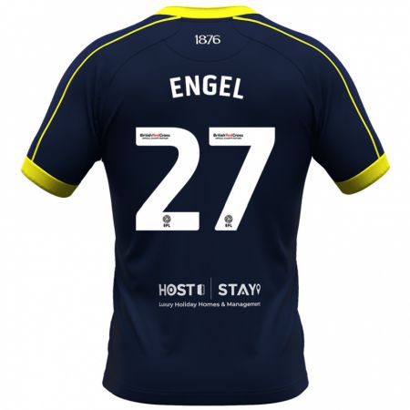 Kandiny Niño Camiseta Lukas Engel #27 Armada 2ª Equipación 2023/24 La Camisa Chile